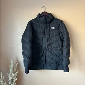 Northface Black Puffer Coat - Size L